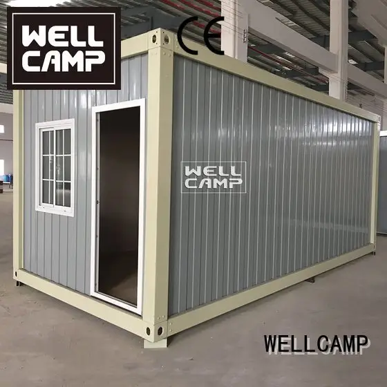 prefabricated container house two living panel eco 1
