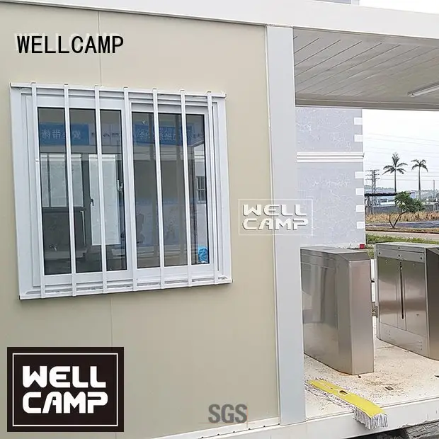 flat pack 20 ft container tiny style OEM flat pack containers WELLCAMP 1
