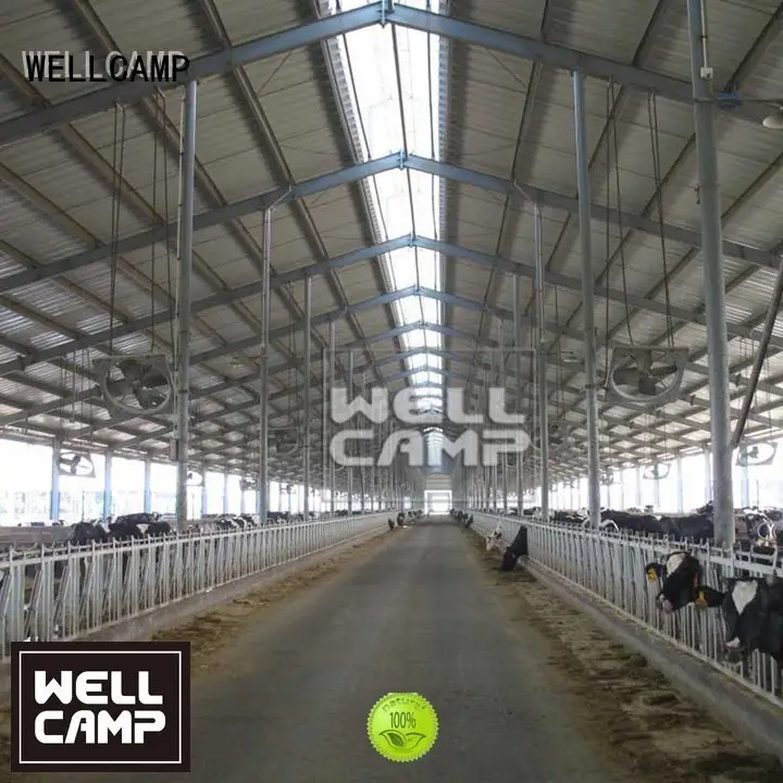 steel chicken farm cow canteen workshop WELLCAMP 1