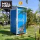 WELLCAMP Brand material chemical panel plastic portable toilet 1