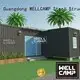 custom container homes floor container installation WELLCAMP 1