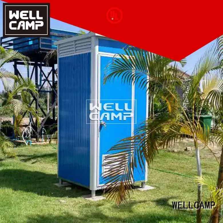 plastic portable chemical toilet protable bathroom WELLCAMP 1