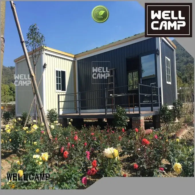 custom container homes family container villa prefabricated WELLCAMP 1