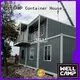 Hot prefabricated container house assembly red cross WELLCAMP Brand 1
