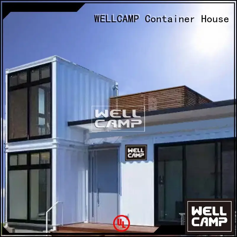 custom container homes hotel fireproof container villa WELLCAMP Brand 1