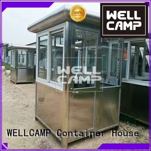 WELLCAMP security booth for sale 40ft shipping sandwich 1