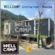 Quality custom container homes WELLCAMP Brand slpendid container villa 1