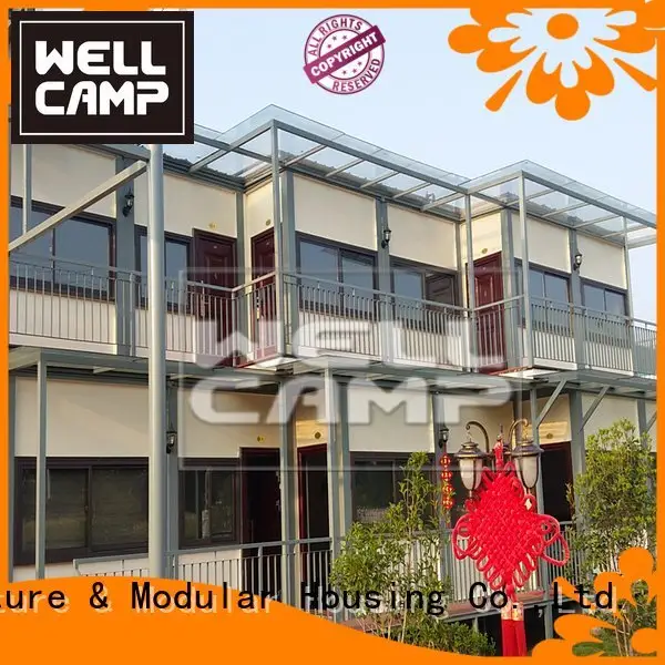portable detachable levels one WELLCAMP container villa 1