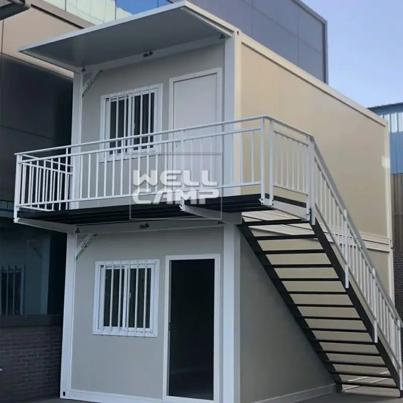 modular pack cladding flat pack containers WELLCAMP 5