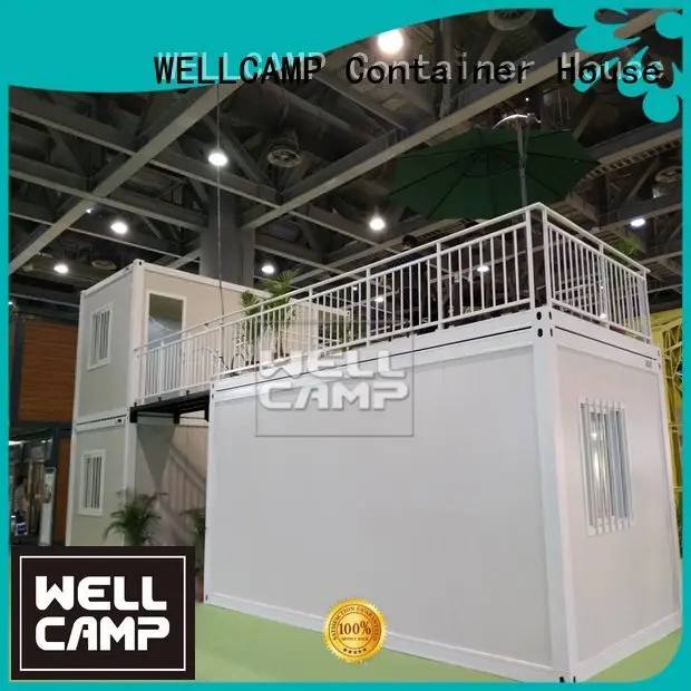 flat pack 20 ft container plat flat pack containers WELLCAMP Brand 1
