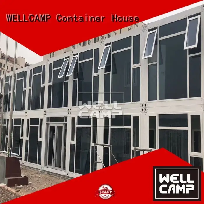 Hot flat pack 20 ft container style flat pack containers tiny WELLCAMP 1