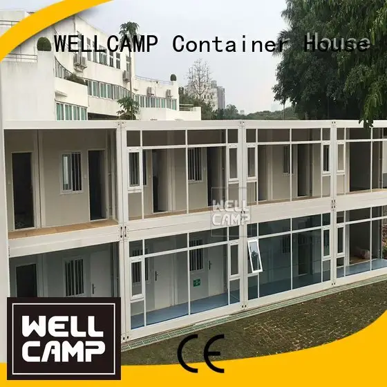modular pack cladding flat pack containers WELLCAMP 1