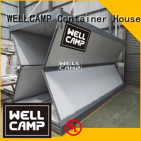 WELLCAMP system prefabricated foldable container family storey 1