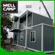 Hot easy container house for sale two red WELLCAMP Brand 1
