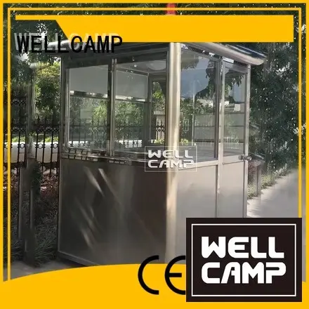 WELLCAMP Brand feet security custom security booth for sale 1