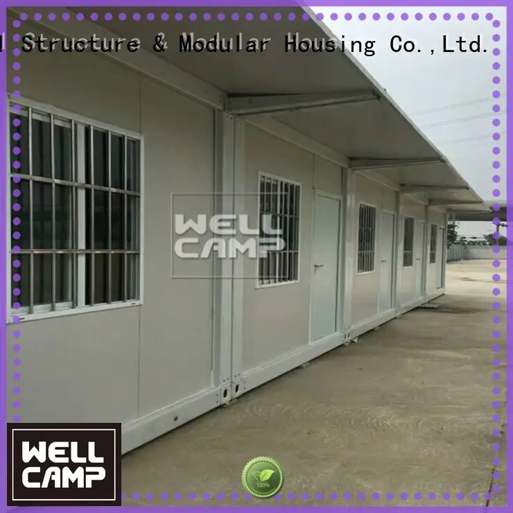 flat pack 20 ft container galss glass flat pack containers tiny WELLCAMP Brand 1