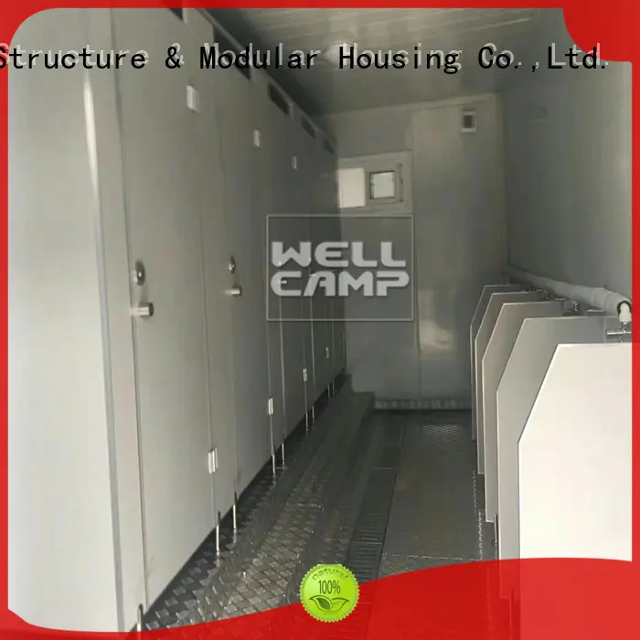 WELLCAMP Brand structure container flat pack 20 ft container plat 1