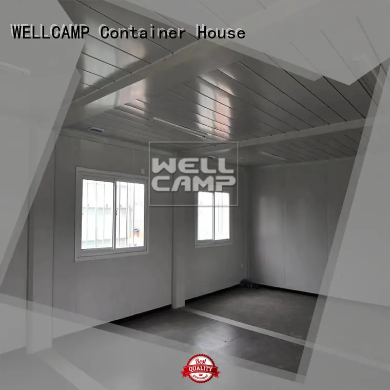 flat pack 20 ft container plat installation glass WELLCAMP Brand 1