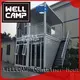 modular flat steel galss flat pack containers WELLCAMP 1