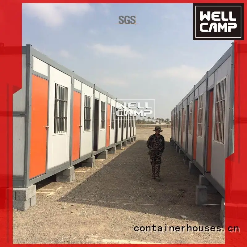 easy modern foldable container prefab WELLCAMP company 1