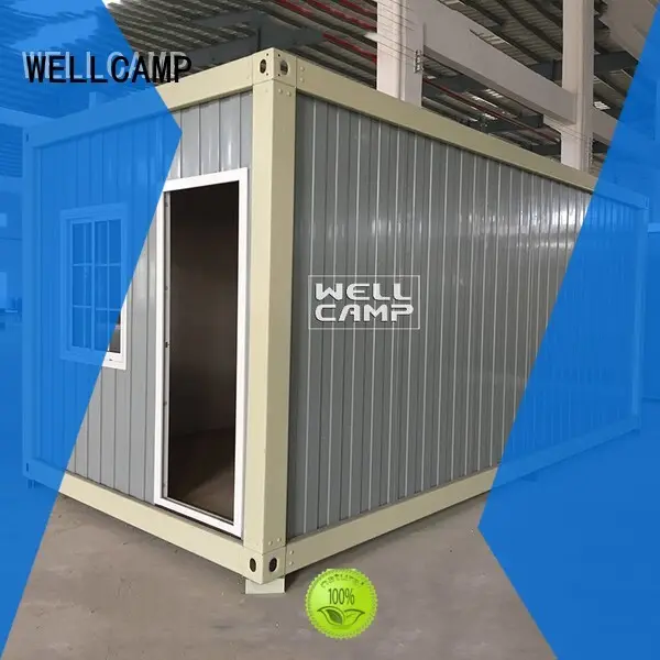Quality WELLCAMP Brand fireproof floor container house for sale 1