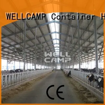 steel chicken farm dairy office steel warehouse workshop WELLCAMP Brand 1