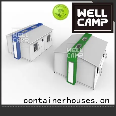 WELLCAMP Brand dormitory expandable container house house factory 1