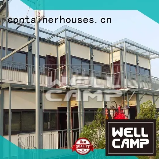 custom container homes ecofriendly two container villa levels WELLCAMP Brand 1