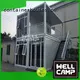 Custom galss fireproof flat pack containers WELLCAMP installation 1