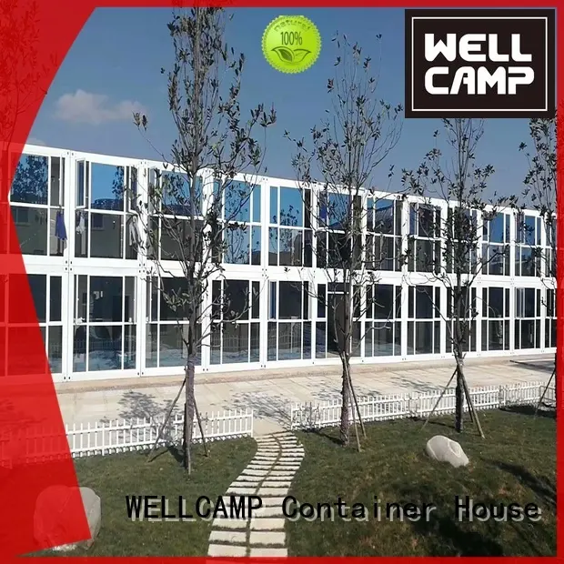 garden Custom move flat pack containers structure WELLCAMP 1