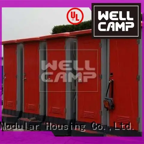 WELLCAMP Brand portable portable chemical toilet bathroom factory 1