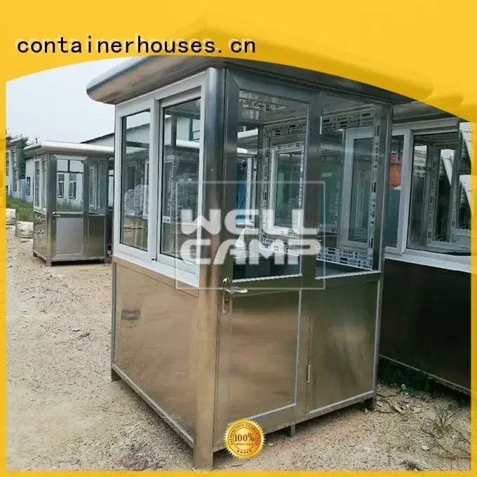 room security booth container feet WELLCAMP company 1