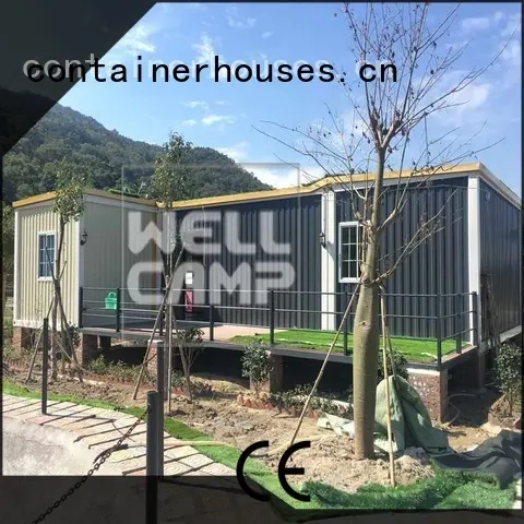 custom container homes fixed design kit WELLCAMP Brand container villa 1