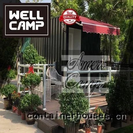 Wholesale house prefab shipping container home builders WELLCAMP Brand 1