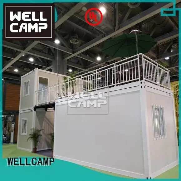 container pack flat pack 20 ft container structure WELLCAMP company 1