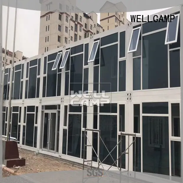 flat pack 20 ft container style cladding Warranty WELLCAMP 1