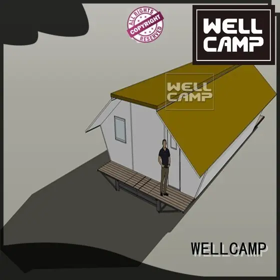 expandable student house shelter WELLCAMP Brand expandable container house supplier 1