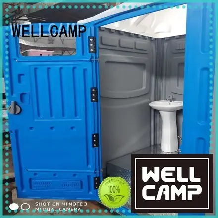 panel sandwich plastic portable toilet WELLCAMP manufacture 1