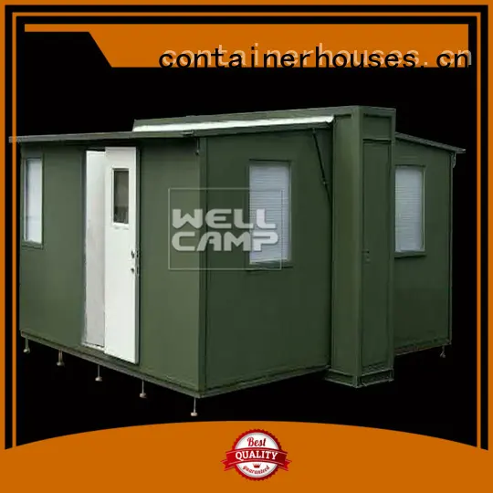 WELLCAMP Brand family expandable container house dormitory factory 1