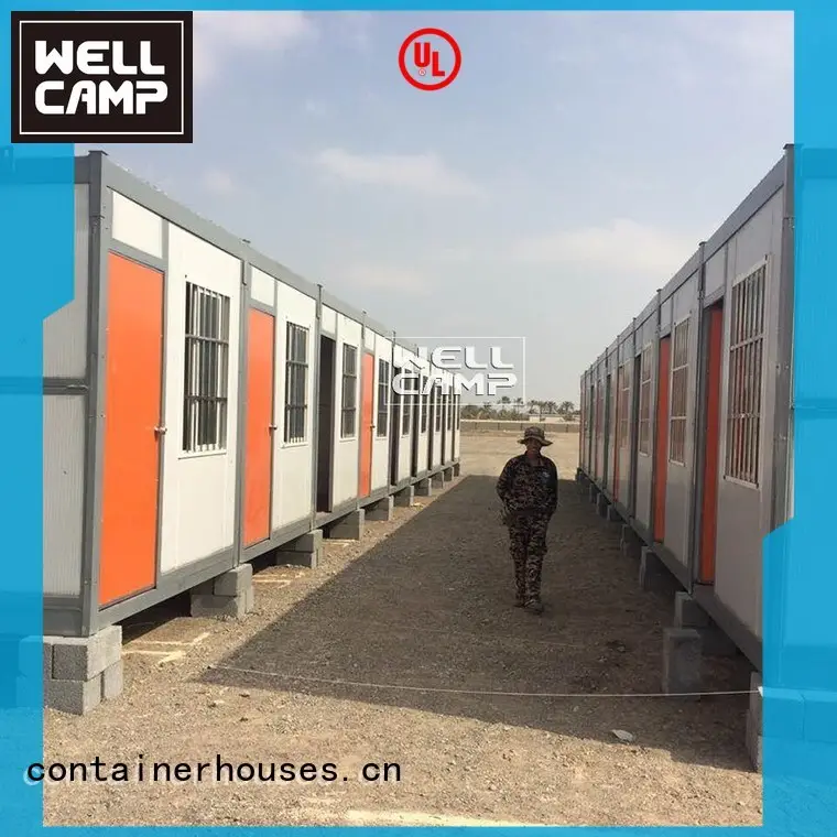 labor modern foldable container prefab WELLCAMP Brand company 1