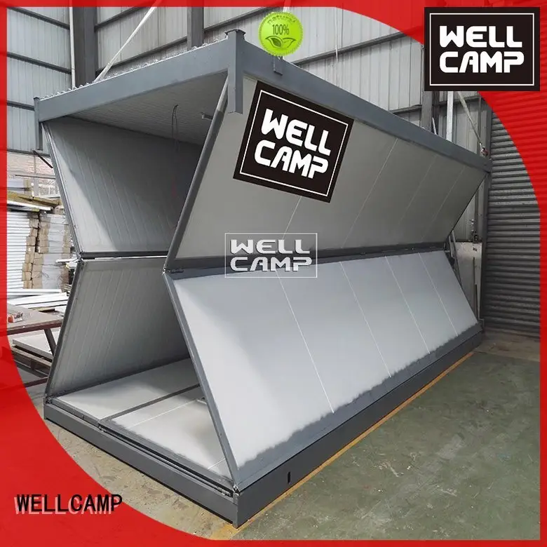 WELLCAMP Brand design prefab colour foldable container house 1