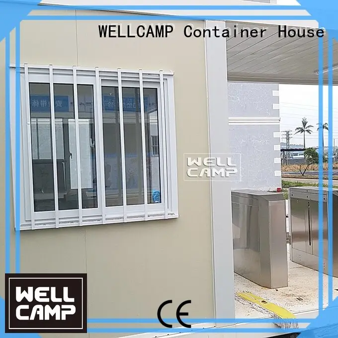 pack fireproof flat pack containers galss house WELLCAMP company 1