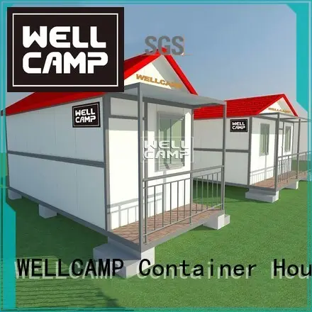 WELLCAMP Brand detachable one container living container villa 1