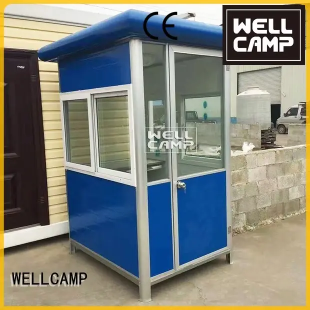 mobile waterproof booth kiosk WELLCAMP Brand security booth supplier 1