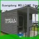 living panel holiday shipping container home builders WELLCAMP 1