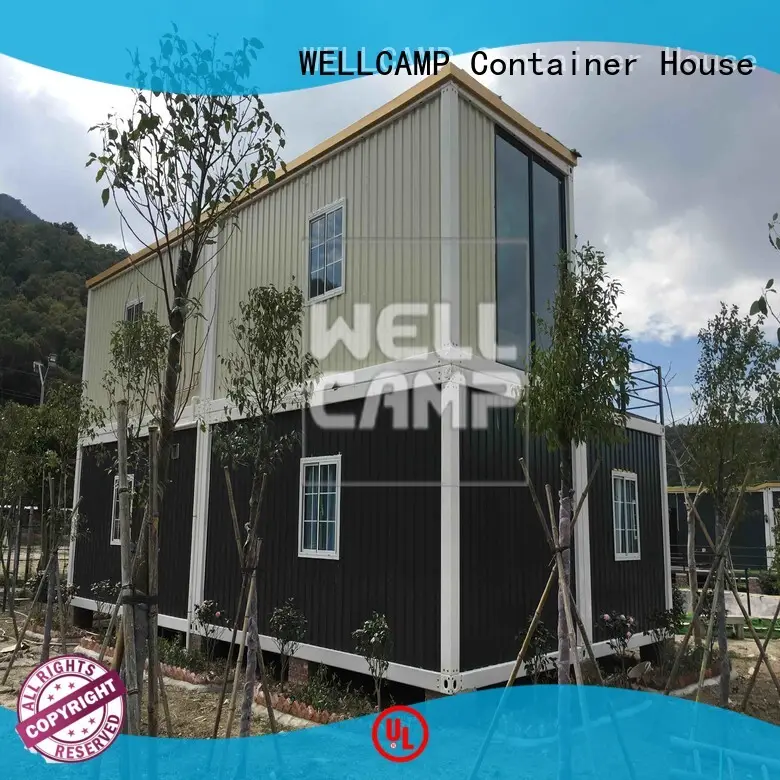WELLCAMP Brand temporary resort container villa manufacture 1