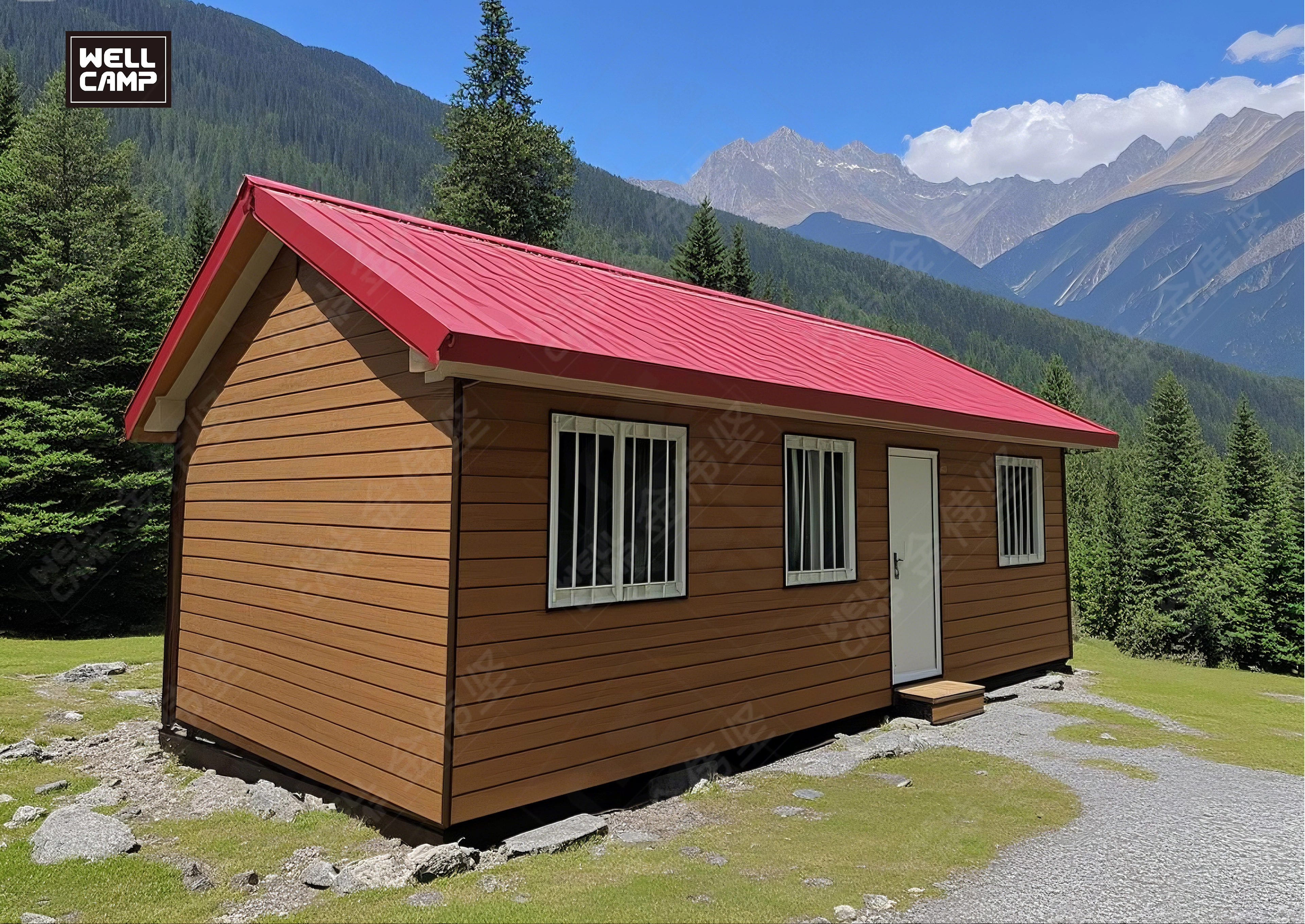 Building Mining Camps? Choose MOUNTAIN HOUSE. Choose WELLCAMP. 1