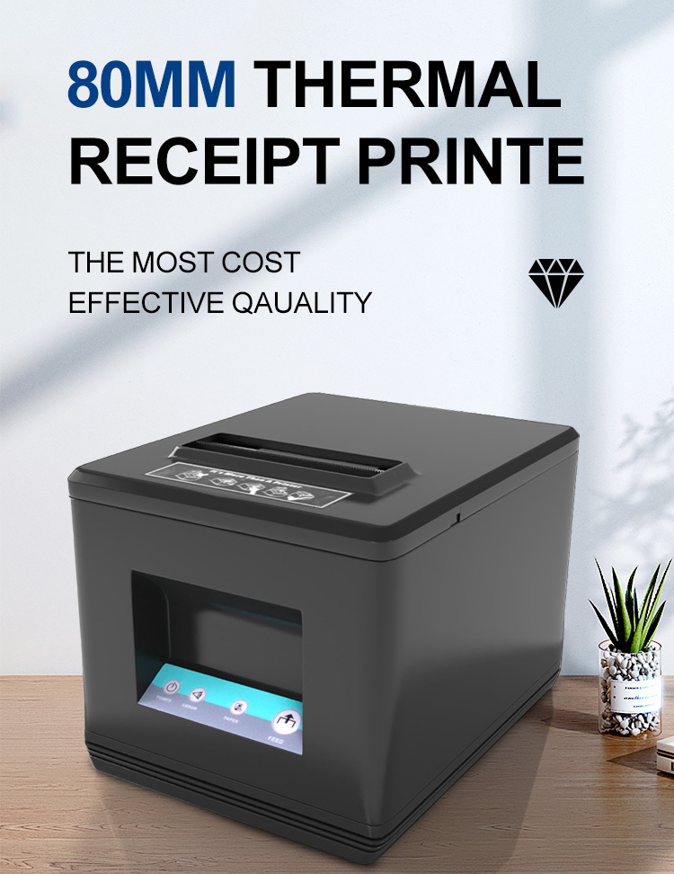 Zywell - Zywell POS Printer 80mm Zy907 طابعة استلام حرارية WiFi USB Port Serprimante Bill Printer USB+WiFi 9