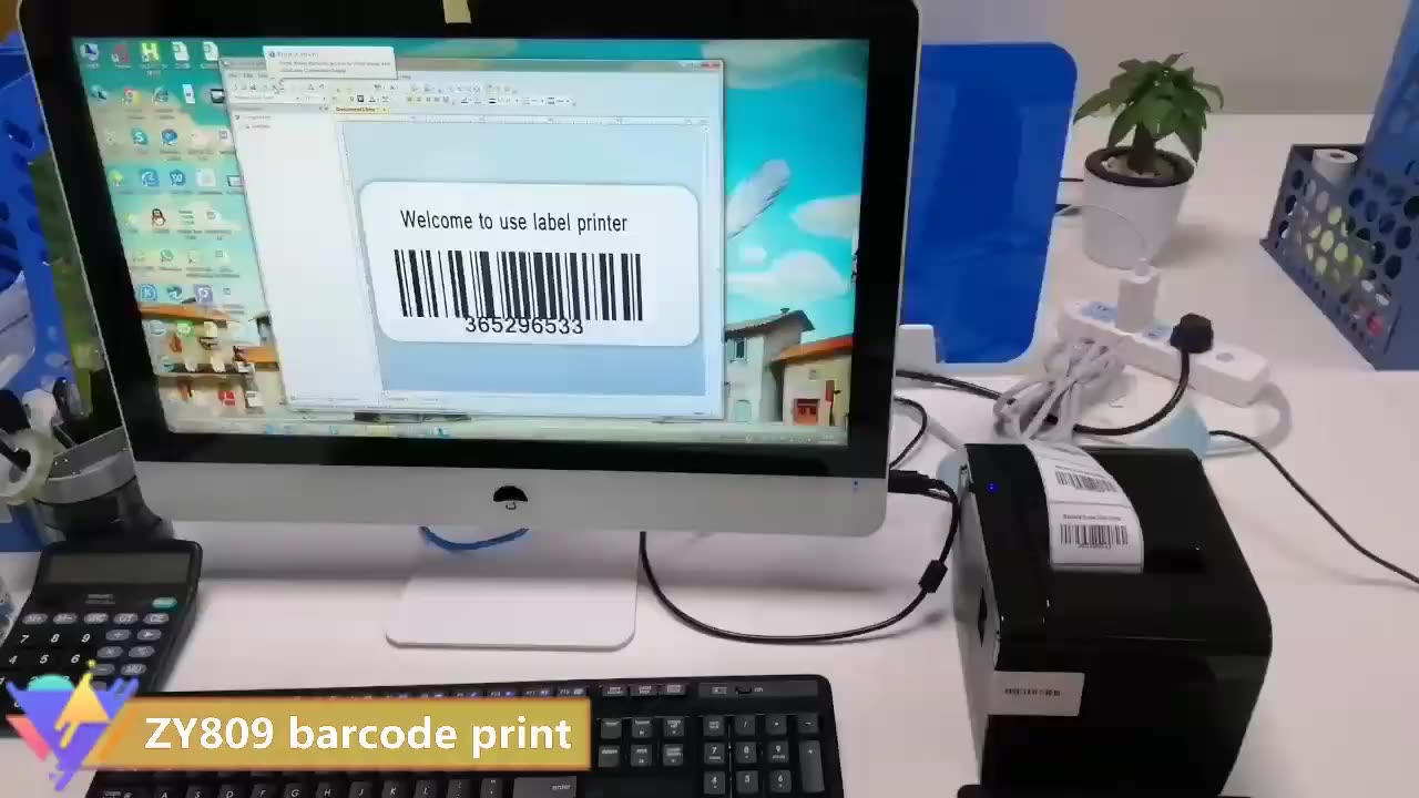 Custom 3 inch label printer wholesale Manufacturer | ZYWELL 8