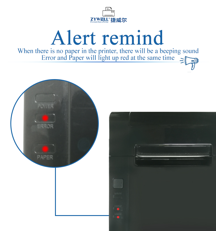 portable thermal printer bluetooth 3 inch at Wholesale Prices | ZYWELL 24